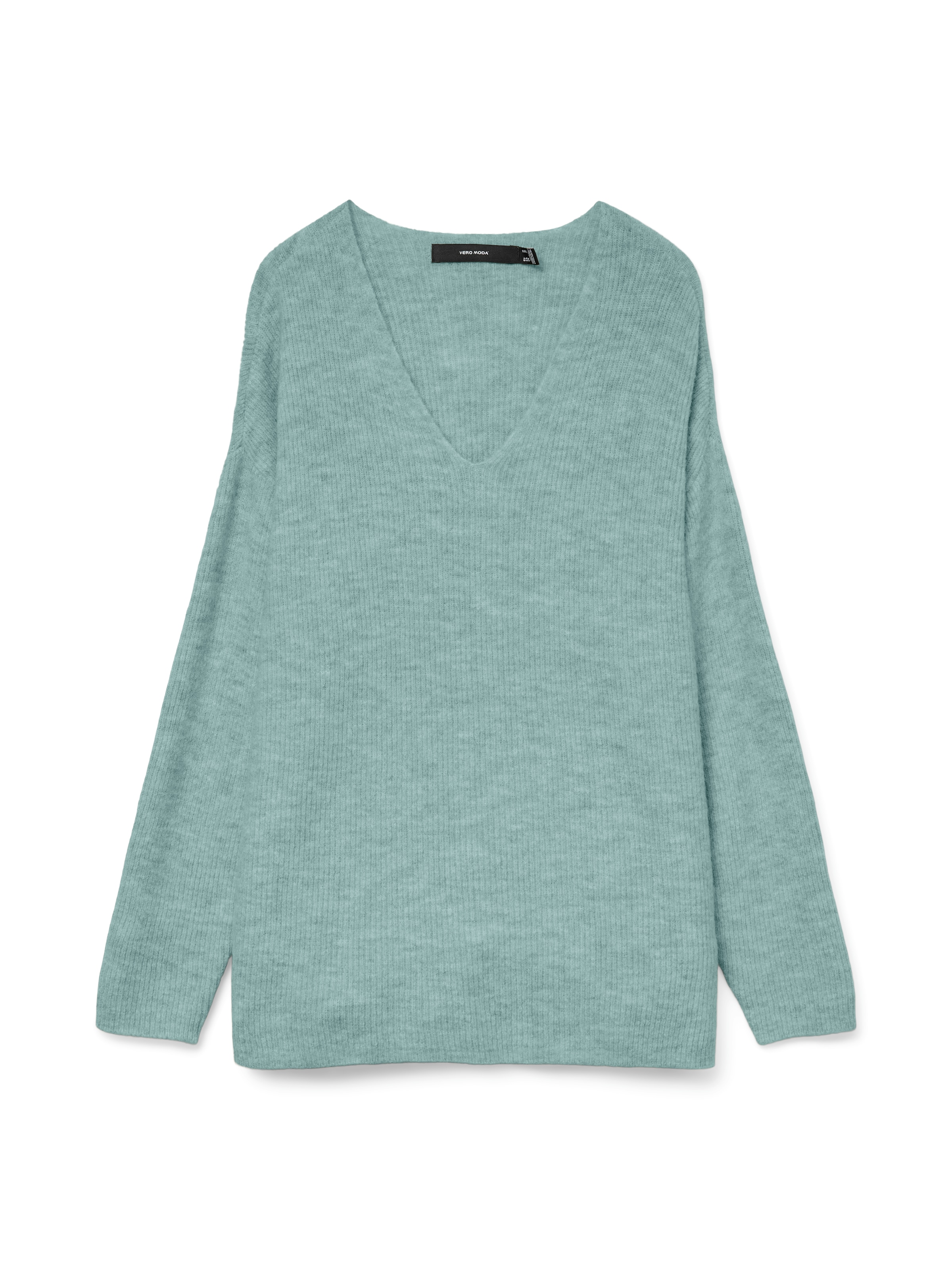 VERO MODA Sweater 'Lefile' in Green: front