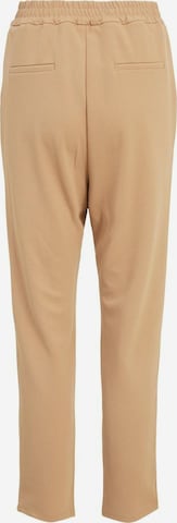 VILA Slimfit Spodnie 'Loan' w kolorze beżowy