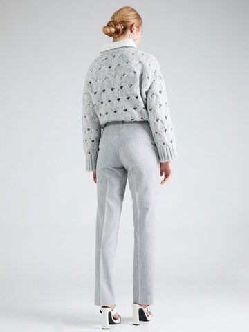 VILA - regular Pantalón de pinzas 'SALA' en gris