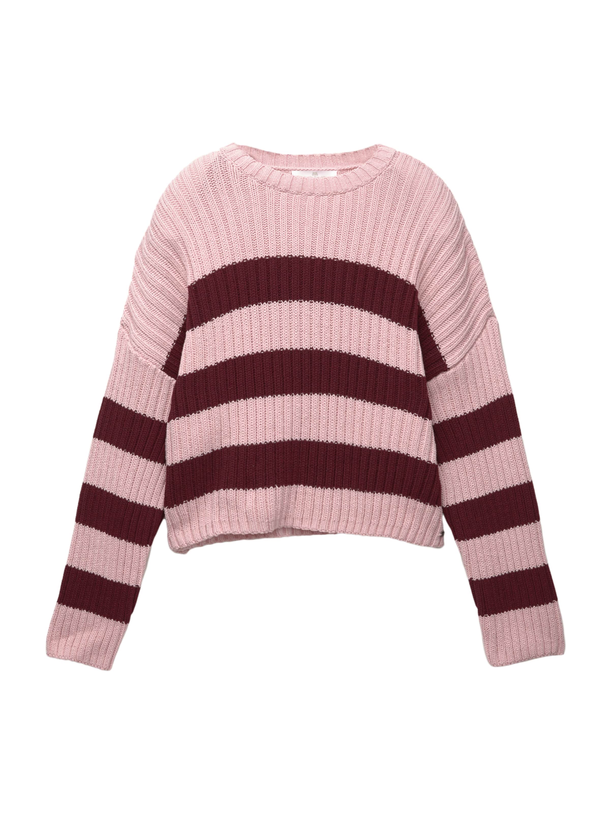 Pull-over &#x27;PACIFIC&#x27; Pull&amp;Bear en rose : devant