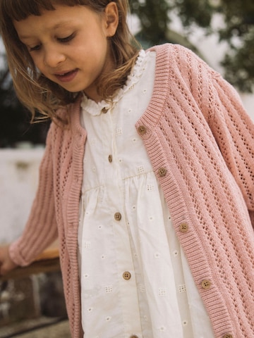 Lil'Atelier Gebreid vest in Roze