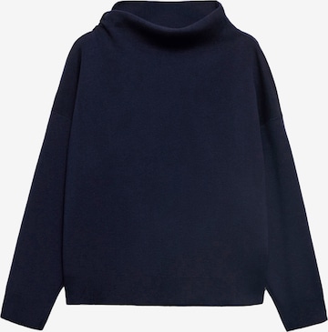Pullover 'Plegamcd' di MANGO in blu: frontale
