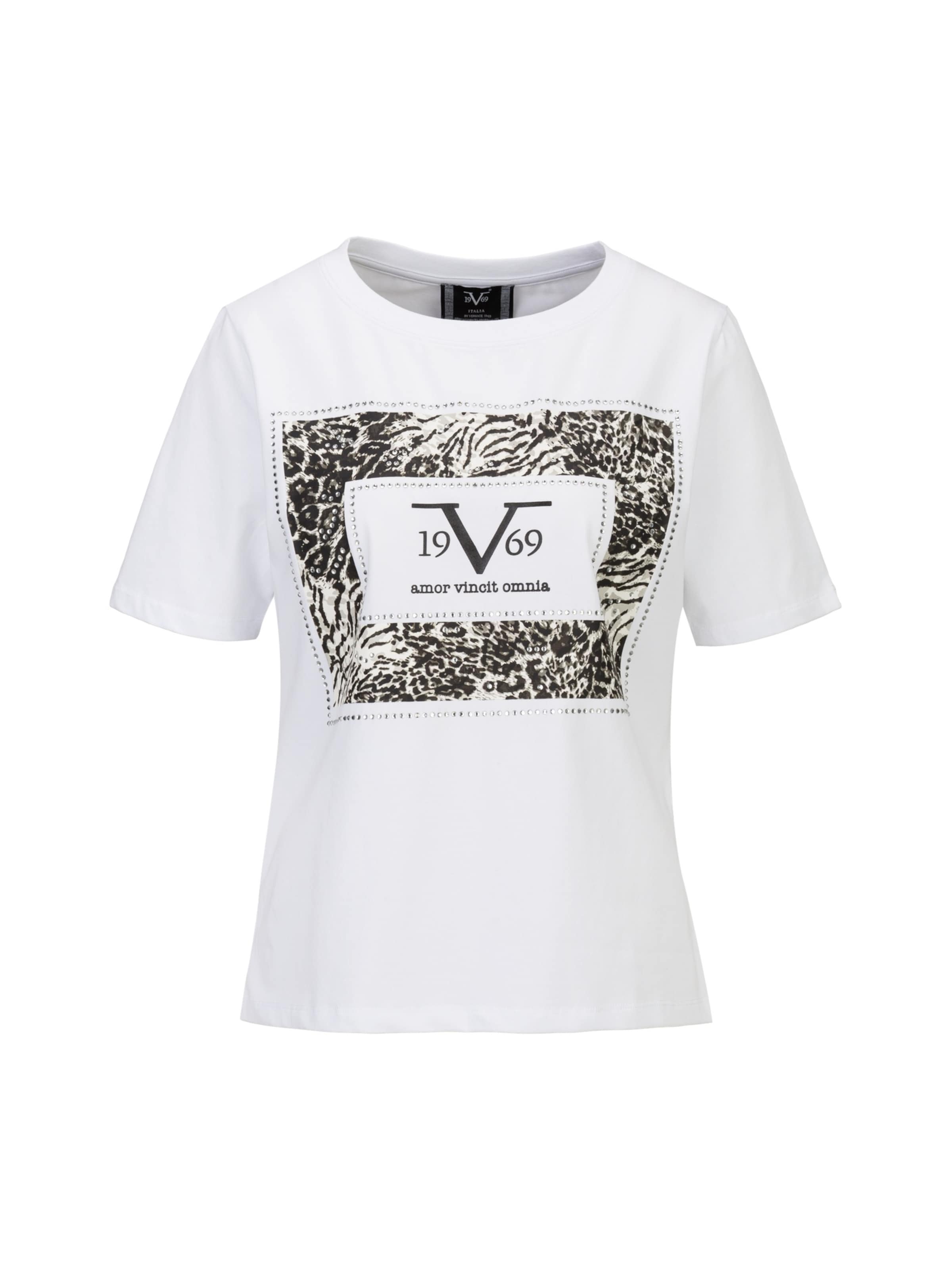 19V69 ITALIA Shirt 'Bellara' in Wit: voorkant