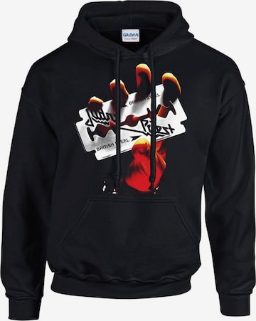 Judas Priest Bluzka sportowa 'Judas Priest British Steel Kapuzenpullover' w kolorze czarny: przód