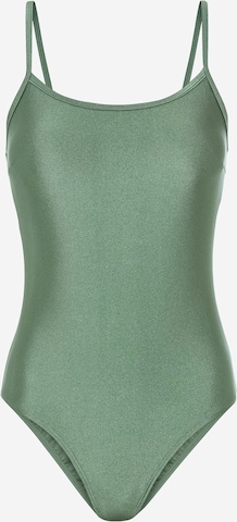 LSCN by LASCANA Bustier Uimapuku 'Nele' värissä vihreä: etupuoli