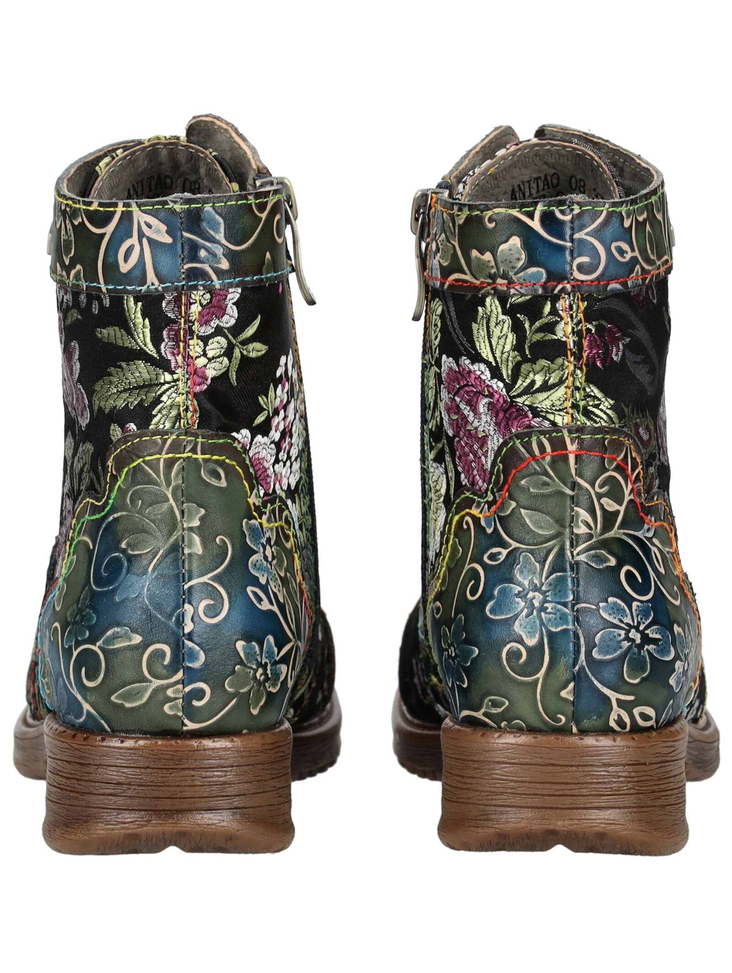 Bottines à lacets Laura Vita en bleu