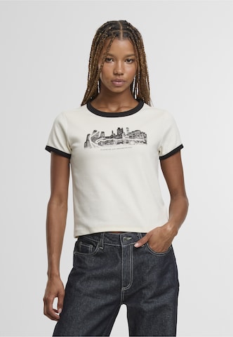 Maglietta di Karl Kani in bianco: frontale