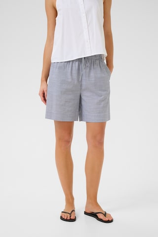 My Essential Wardrobe Pants 'Skye' in Grey: front