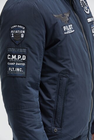 CAMP DAVID Zimní bunda – modrá