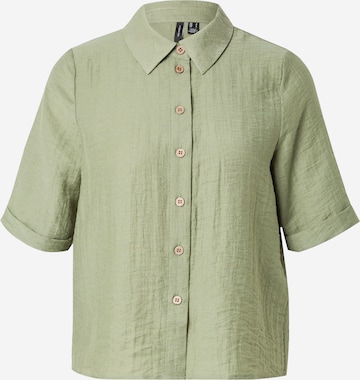 VERO MODA Bluse 'VMHEAVEN' i grøn: forside