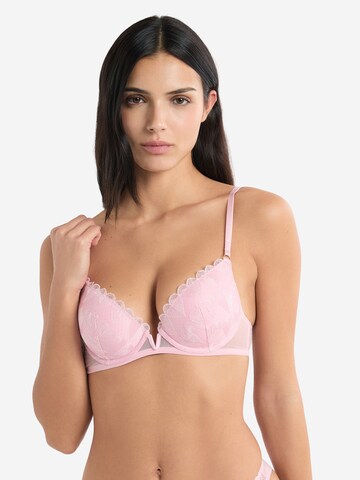 Push-up Reggiseno 'Desir' di ETAM in rosa: frontale