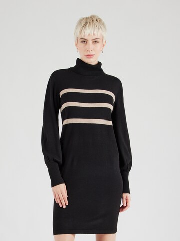 VILA Knit dress 'Kerry' in Black: front