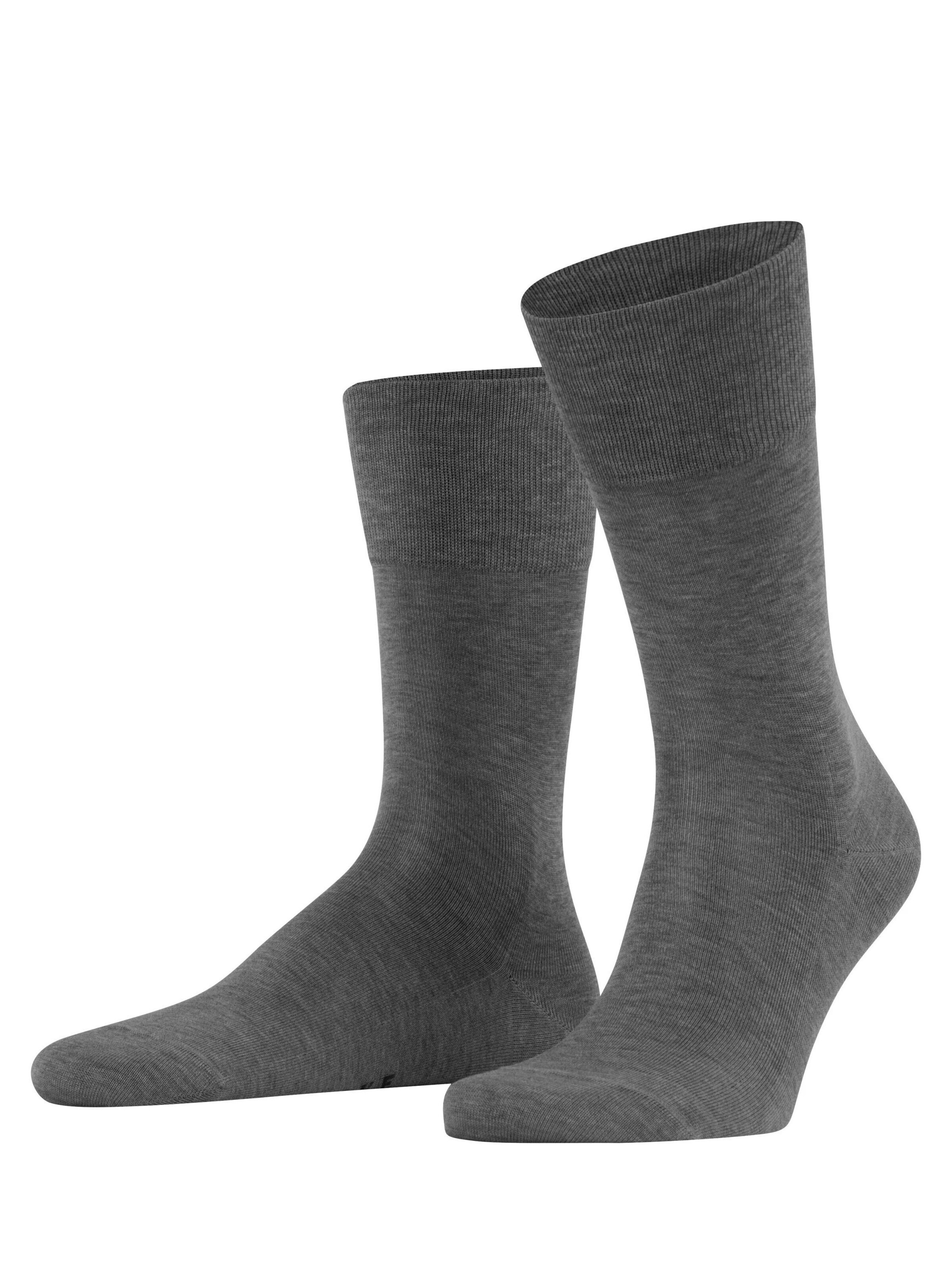 FALKE Socken 'Tiago'‌‌‌‌ in Grau: Vorderseite