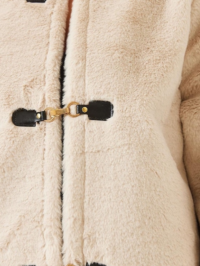 Bianco Lucci Between-Seasons Coat in Beige, Item view