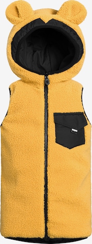 Gilet 'TEDDY BEAR' WeeDo en jaune : devant