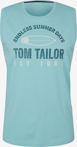 TOM TAILOR Shirt in Groen: voorkant