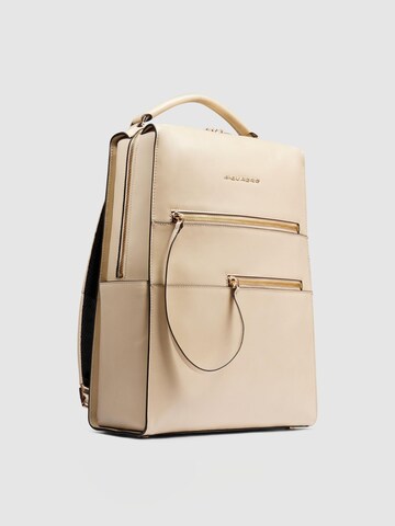 Sac à dos Piquadro en beige