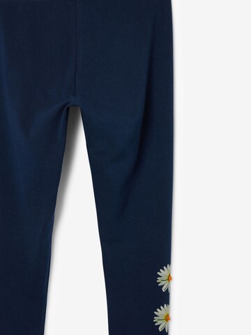 Desigual Skinny Leggings in Blauw