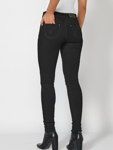 KOROSHI Slimfit Jeansy w kolorze czarny