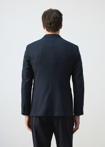 MANGO MAN Regular fit Suit Jacket 'Como' in Blue