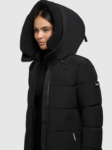 khujo Wintermantel 'Kelsi' in Schwarz