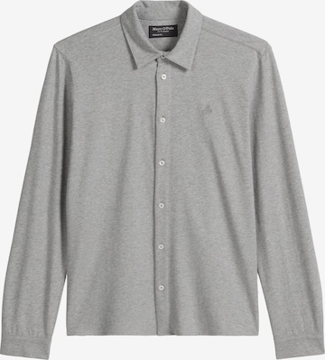 Marc O'Polo Regular fit Button Up Shirt in Grey: front