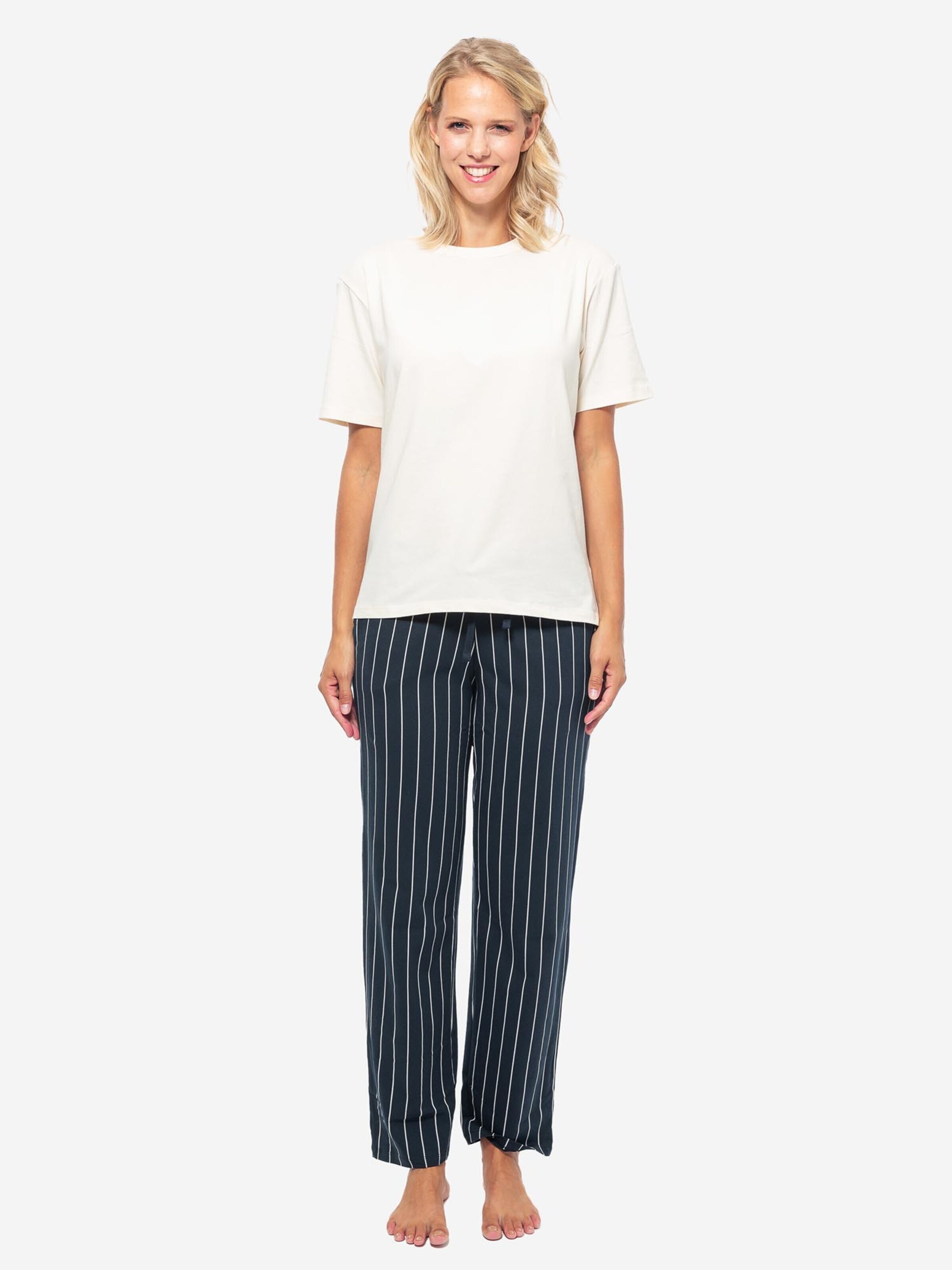 SCHIESSER Pajama 'Organic Cotton' in Mixed colors: front
