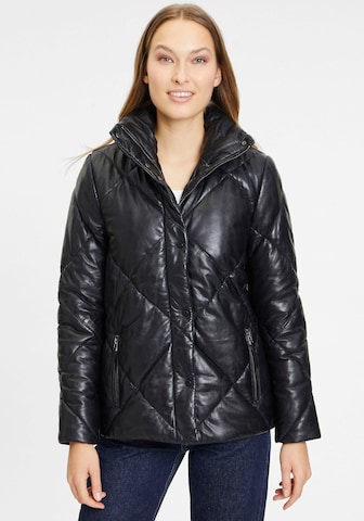 Gipsy Between-Season Jacket in Black: front