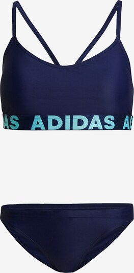 Costum de baie sport ADIDAS PERFORMANCE pe bleumarin / albastru neon, Vizualizare produs
