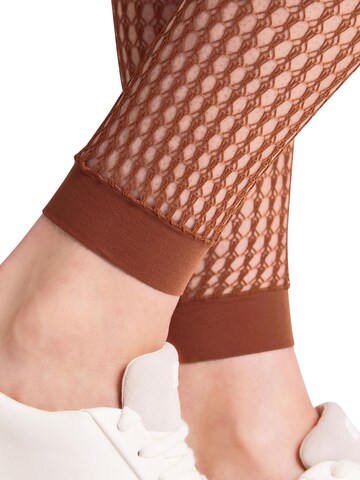 FALKE Slimfit Leggings 'Wicker Game'‌‌‌‌‌ in Braun