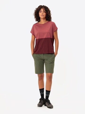 VAUDE T-Shirt in Rot