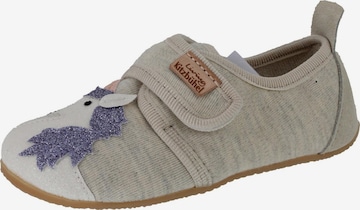 Living Kitzbühel Hausschuh 'Einhornzauber' in Beige: Vorderseite