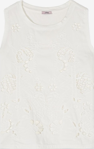 oltre - Top en blanco: frente