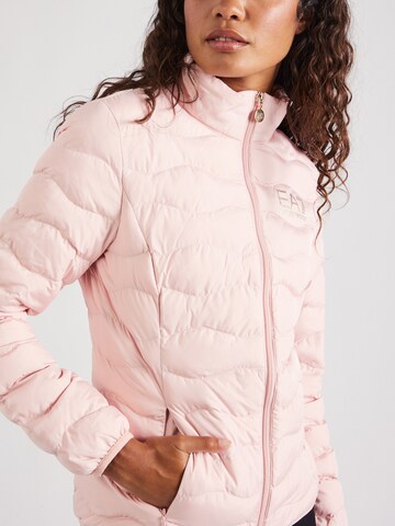 EA7 Emporio Armani Winter jacket in Pink