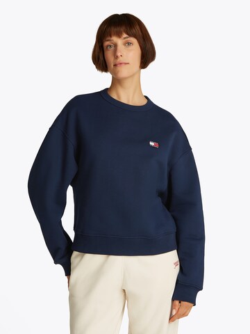Tommy Jeans Sweatshirt in Blau: Vorderseite