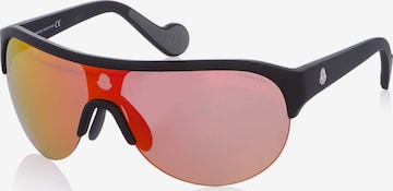 Lunettes de soleil MONCLER en noir : devant