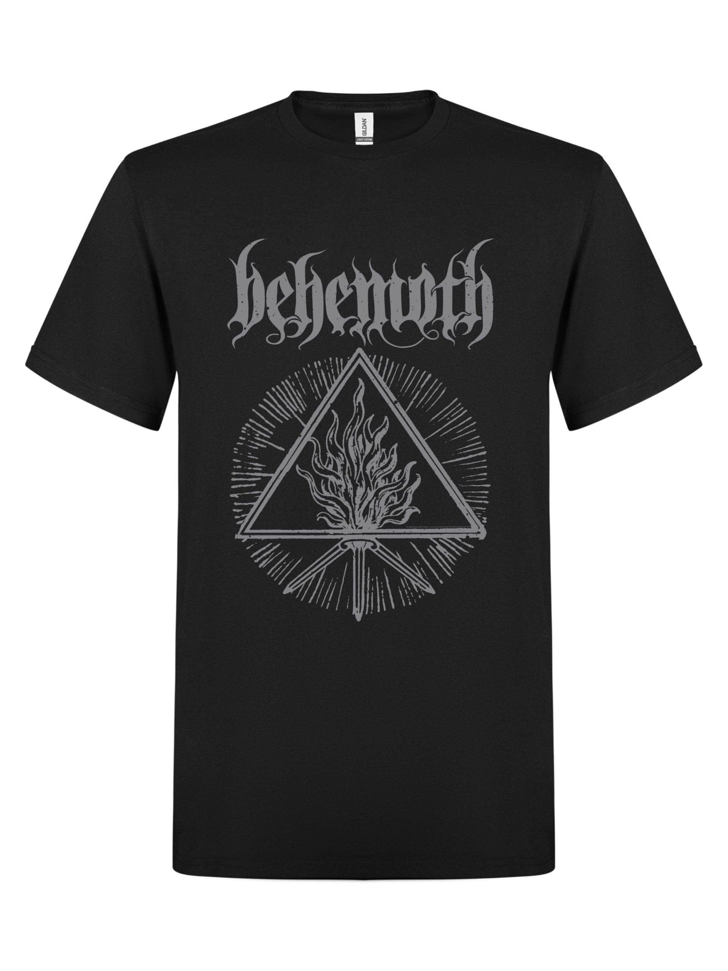 Rockshirts Shirt 'Behemoth Furor Divinus T-Shirt' in Black: front