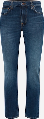 Nudie Jeans Co Slimfit Jeans 'Lean Dean' in Blauw: voorkant