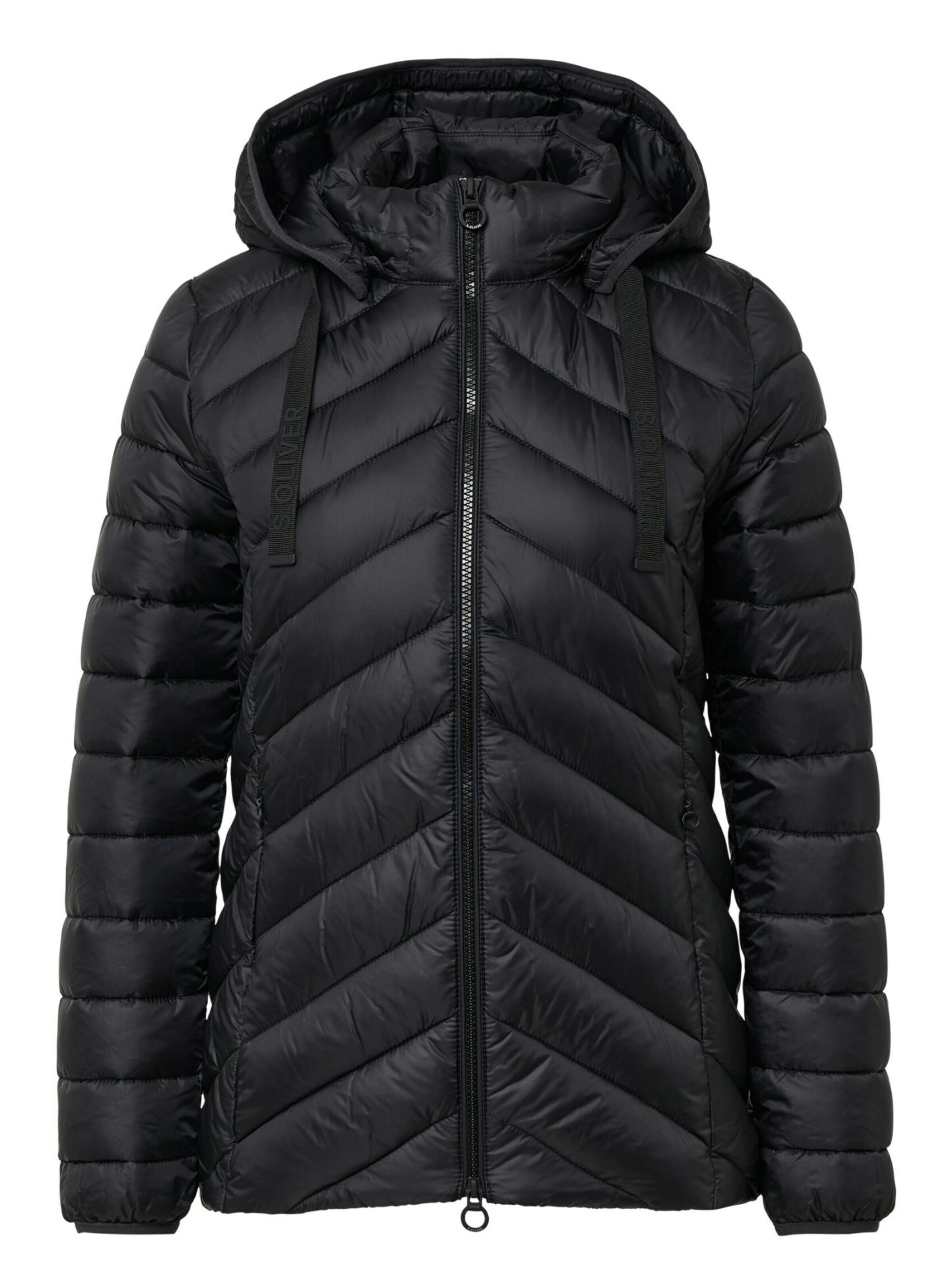 s.Oliver Winterjas in XS in de kleur Zwart, Productweergave