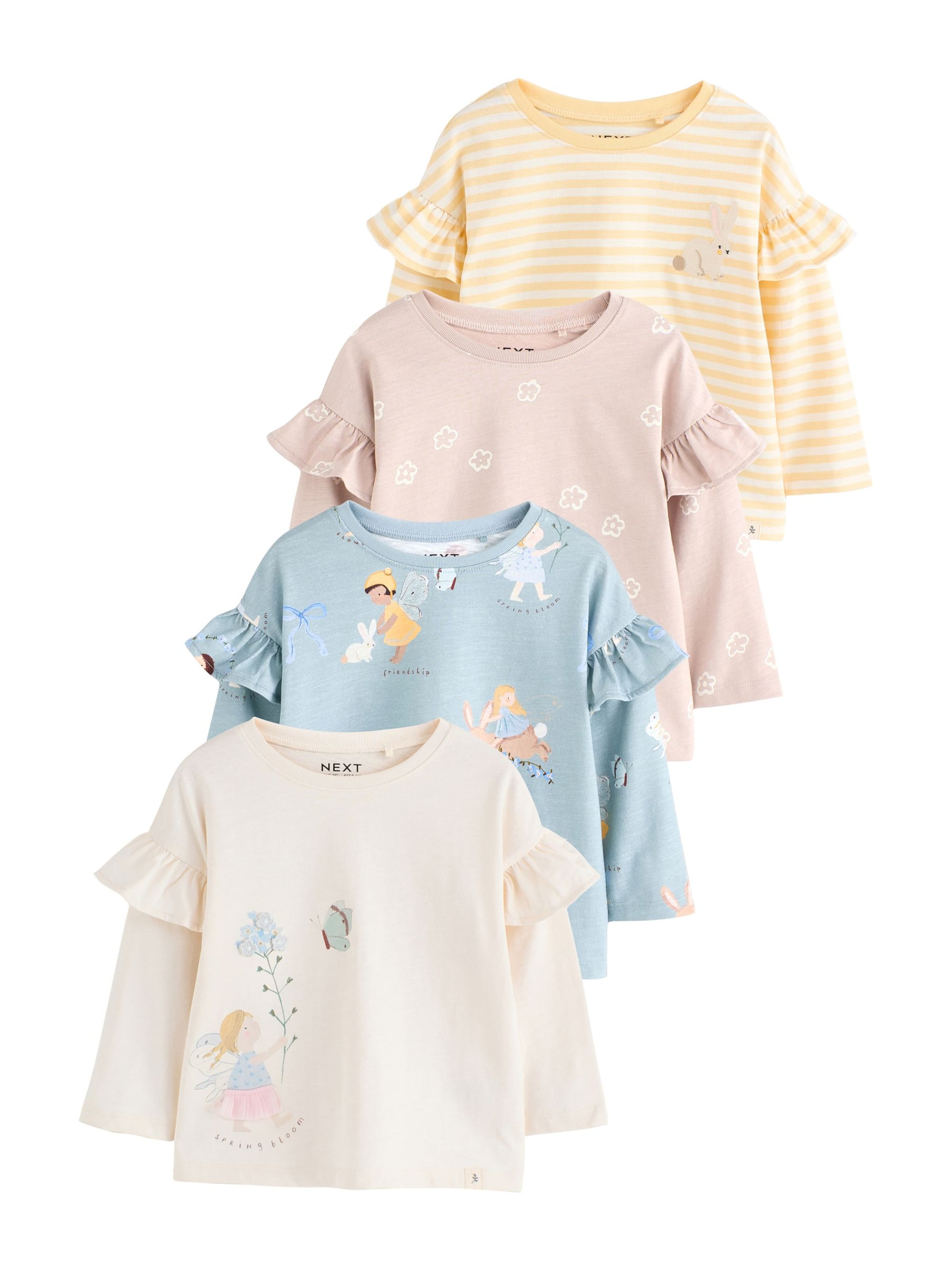 Next Футболка в Бежевый: спереди