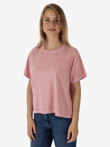 T-shirt 'Graphic Varsity' LEVI'S ® en rose : devant
