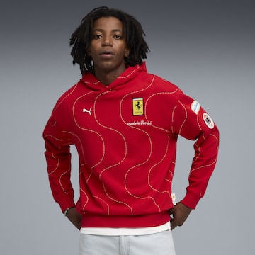 PUMA Sportsweatshirt 'Scuderia Ferrari HP' in Rood: voorkant