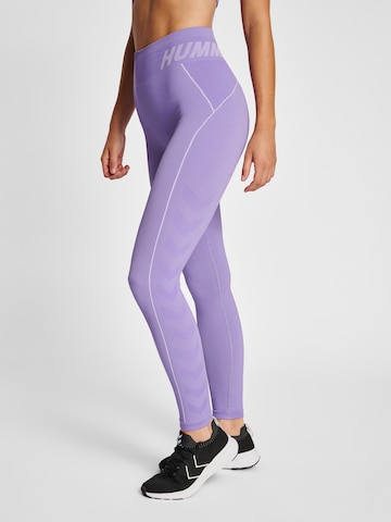 Skinny Pantalon de sport 'Christel' Hummel en violet