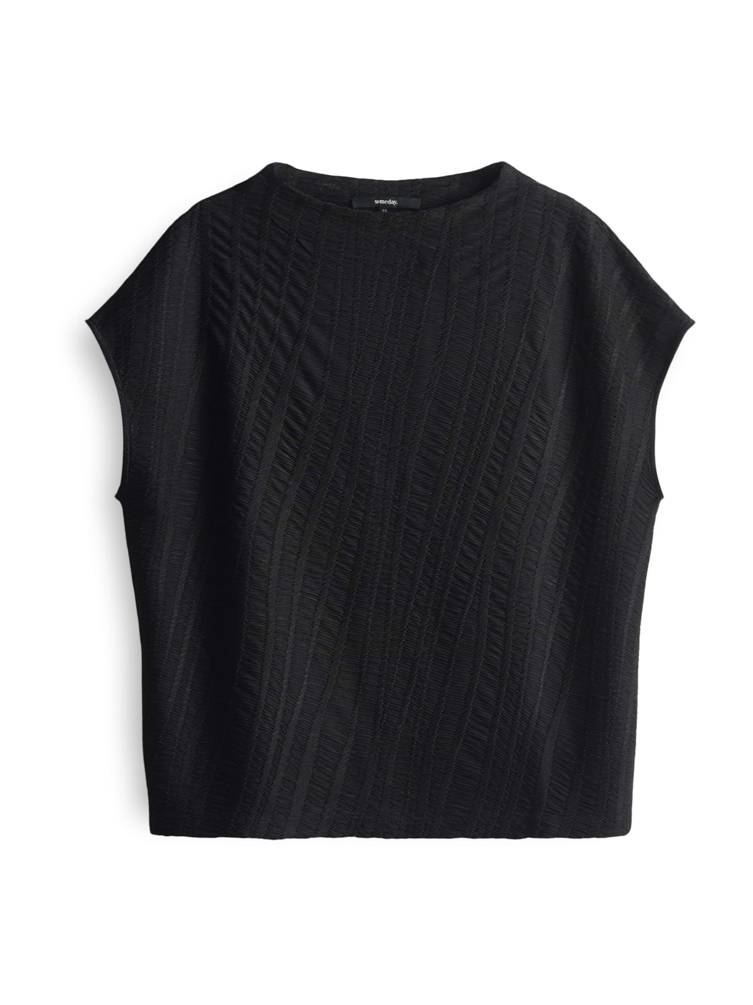 Someday Majica 'Kilaja resort' | črna barva: sprednja stran