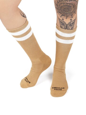 Calzino 'Mustard' di American Socks in giallo