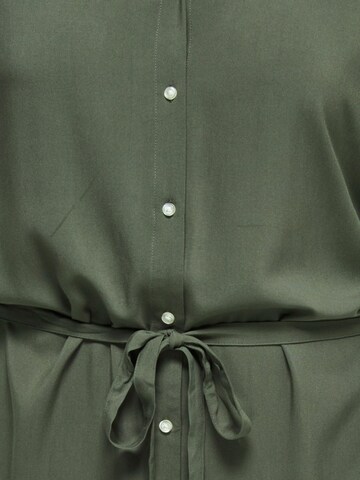 ONLY Carmakoma Shirt dress 'CARYasmin' in Green