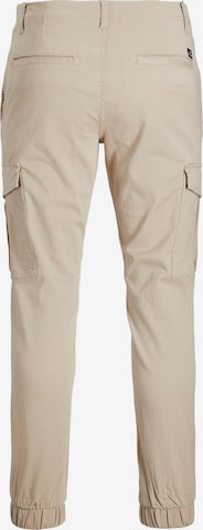 JACK & JONES - Tapered Pantalón cargo 'Marco Joe' en beige