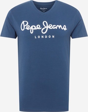 Pepe Jeans T-Shirt 'Original' in Blau: predná strana