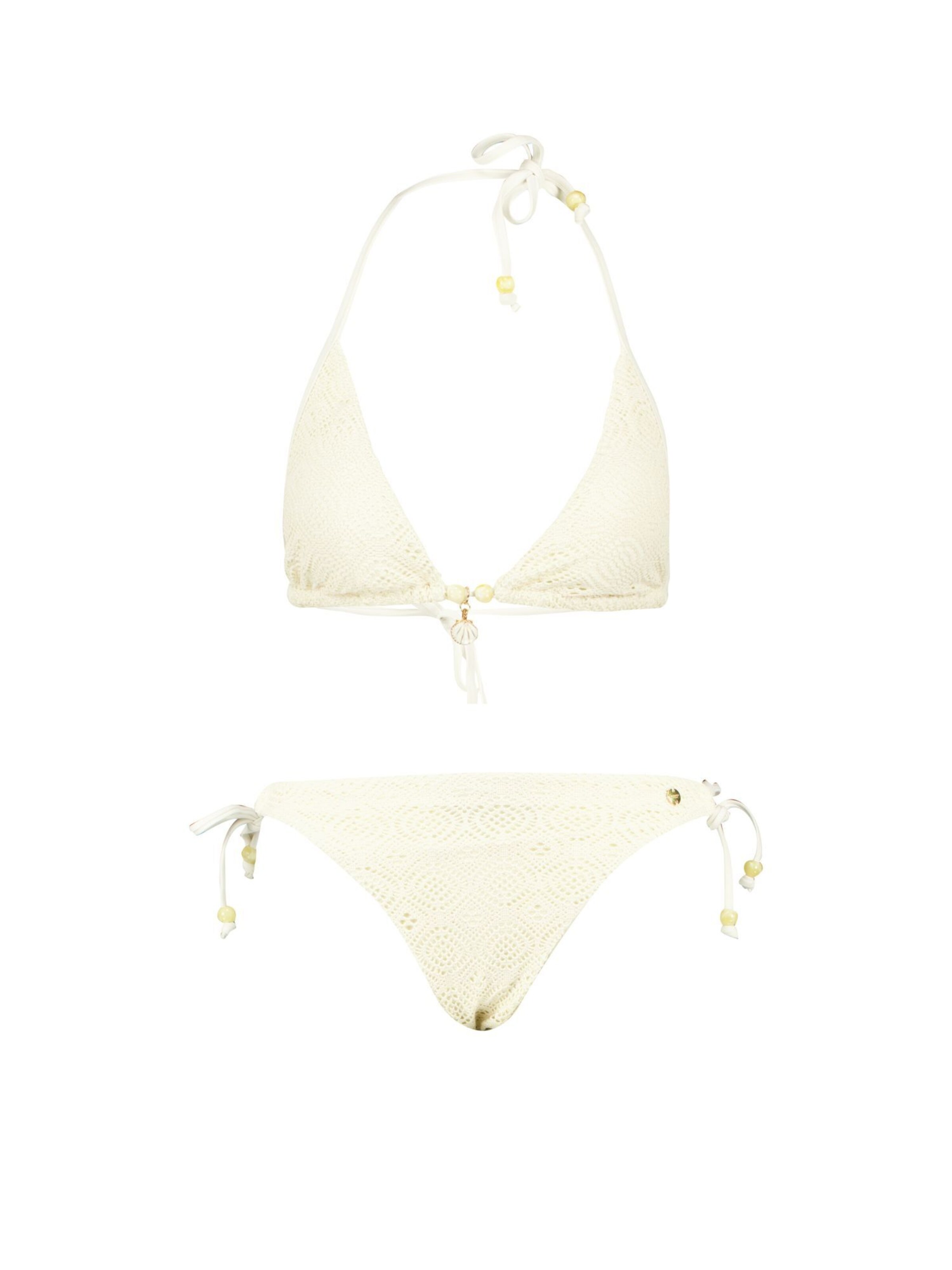 Maillot de bain ' GARANCE ' Deeluxe en beige : devant