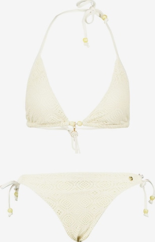 Maillot de bain ' GARANCE ' Deeluxe en beige : devant